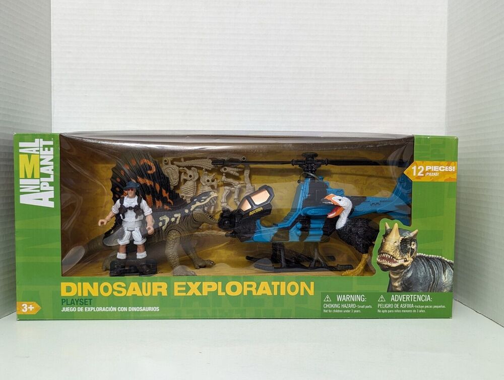 2012 Toys R Us Exclusive Animal Planet Dinosaur Exploration Playset New